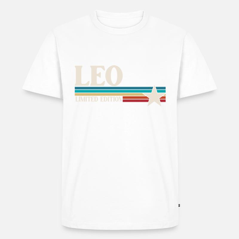 Sternzeichen Löwe - Männer Premium Bio T-Shirt - undefined