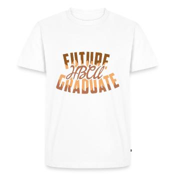 Juneteenth Cadeau de fierté de la Journée de l’histoire des Noirs - T-shirt Premium bio Homme - blanc - Devant - Nico (187cm)