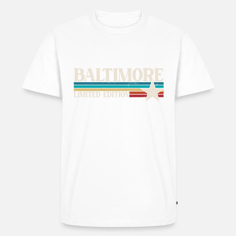Baltimore - Männer Premium Bio T-Shirt - undefined