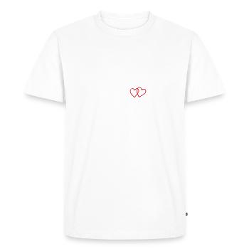 Vintage Level 2 Complete 2nd Wedding Anniversary C - Men's Premium Organic T-Shirt - white - Front - Nico (187cm)