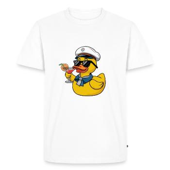 Humor Cruise Holidays - Men's Premium Organic T-Shirt - white - Front - Nico (187cm)