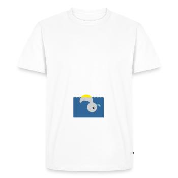T-shirt meilleures prises dans la Vologne humour - T-shirt Premium bio Homme - blanc - Devant - Nico (187cm)