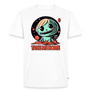 Take Me Home, une poupée d’anime - T-shirt Premium bio Homme - blanc - Devant - Nico (187cm)