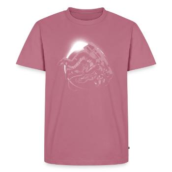 Drift - Männer Premium Bio T-Shirt - Mauve - Vorne - Nico (187cm)