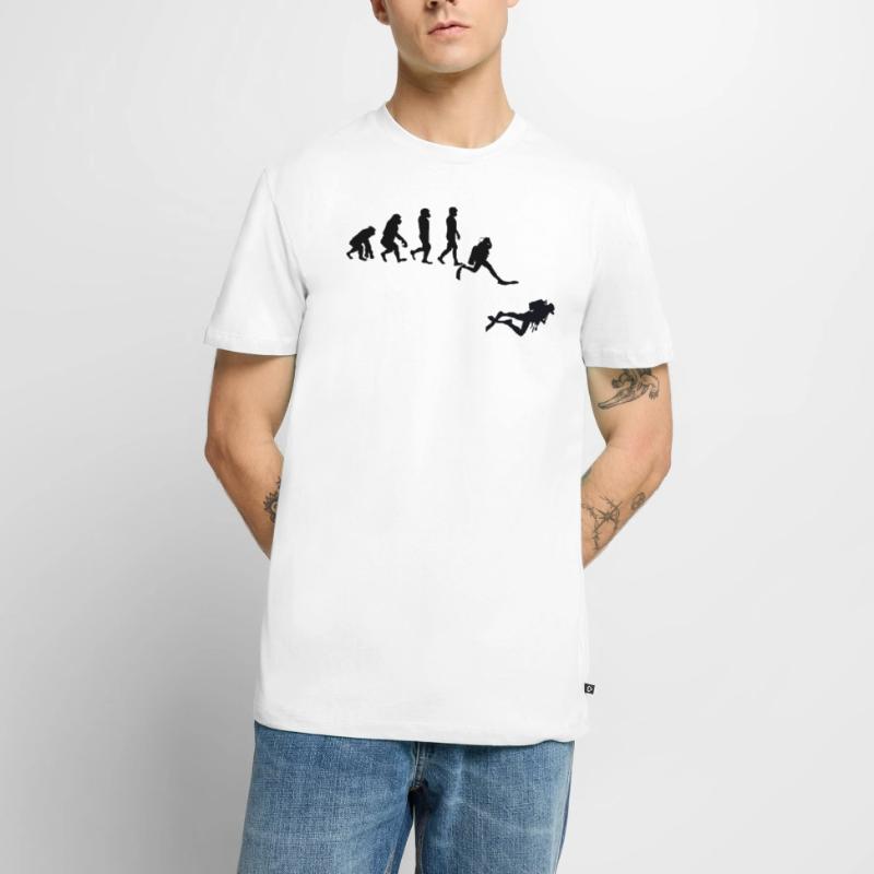 Evolution Plongée T-shirt Premium bio Homme