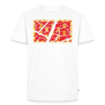 Greater Manchester VINTAGE - Men's Premium Organic T-Shirt - white - Front - Nico (187cm)