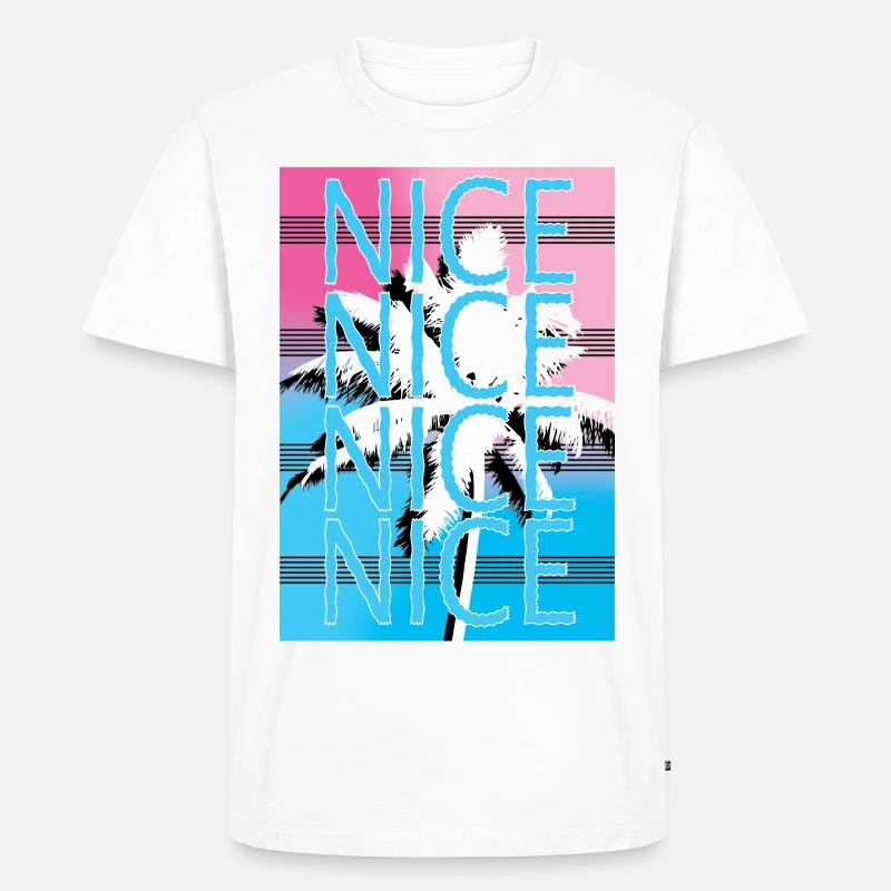 AGRÉABLE - T-shirt Premium bio Homme - blanc