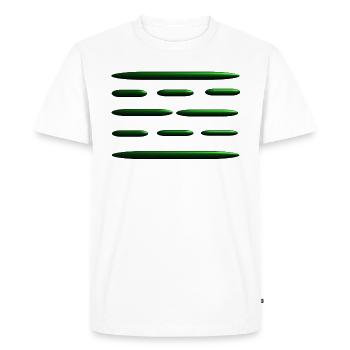 Electrosmog neutralizer - Men's Premium Organic T-Shirt - white - Front - Nico (187cm)