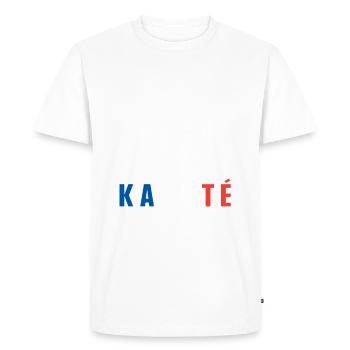 Je peux pas j'ai karaté humour cadeau - T-shirt Premium bio Homme - blanc - Devant - Nico (187cm)