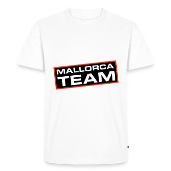 Équipe de Majorque - T-shirt Premium bio Homme - blanc - Devant - Nico (187cm)