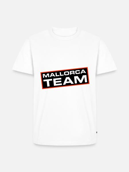 Mallorca Team - Men's Premium Organic T-Shirt - white