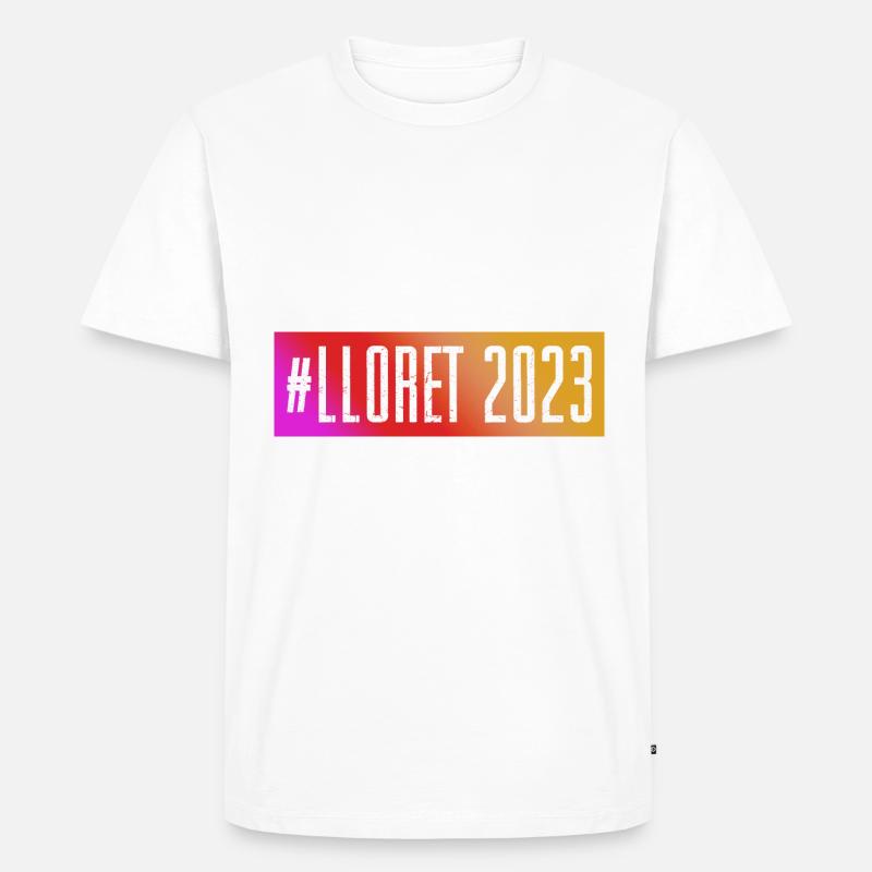 Lloret De Mar 2023 - Männer Premium Bio T-Shirt - Weiß
