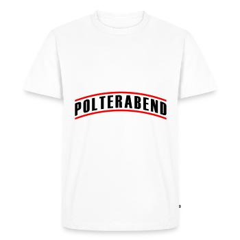 Enterrement de vie de garçon enterrement de vie de garçon - T-shirt Premium bio Homme - blanc - Devant - Nico (187cm)