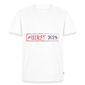 Lloret De Mar 2023 - Men's Premium Organic T-Shirt - white - Front - Nico (187cm)