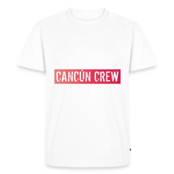 Équipage Cancun - T-shirt Premium bio Homme - blanc - Devant - Nico (187cm)