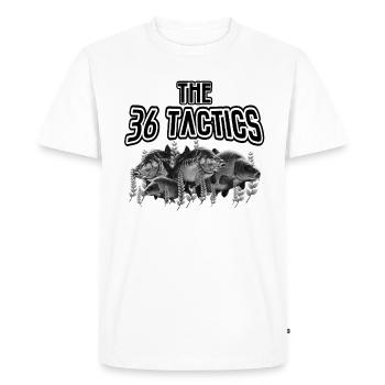carp angler gift carp fishing fisherman - Men's Premium Organic T-Shirt - white - Front - Nico (187cm)