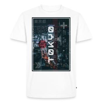 Tokyo - Tokyo, Japon - T-shirt Premium bio Homme - blanc - Devant - Nico (187cm)