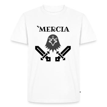 Mercie, Viking, Walhalla, Odin, Aigle, Viking - T-shirt Premium bio Homme - blanc - Devant - Nico (187cm)