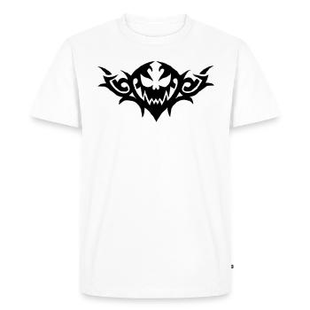 tribal tattoo - T-shirt Premium bio Homme - blanc - Devant - Nico (187cm)