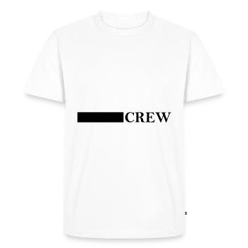 Conception de l’équipage - T-shirt Premium bio Homme - blanc - Devant - Nico (187cm)