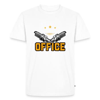 Mechanic Automotive Mechatronics Technician - Men's Premium Organic T-Shirt - white - Front - Nico (187cm)