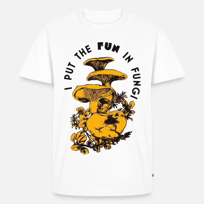 FUN(GI) - Ekologiczna koszulka męska Premium - biały