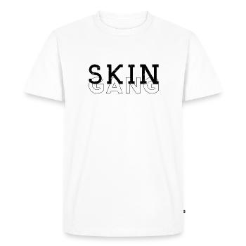 Skin Gang Spécialiste Dermatologue - - T-shirt Premium bio Homme - blanc - Devant - Nico (187cm)