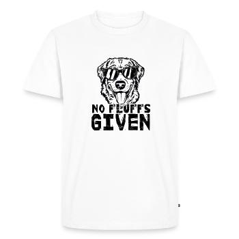 Pas de peluches données - cocker épagneul - T-shirt Premium bio Homme - blanc - Devant - Nico (187cm)