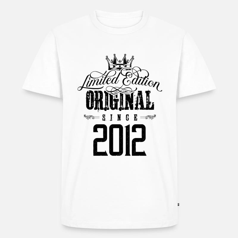 2012 limited edition - Männer Premium Bio T-Shirt - Weiß