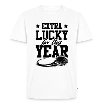 Cricket drôle de dicton - T-shirt Premium bio Homme - blanc - Devant - Nico (187cm)