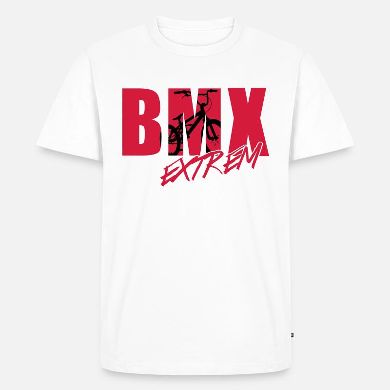 bmx 2_2c - T-shirt Premium bio Homme - blanc