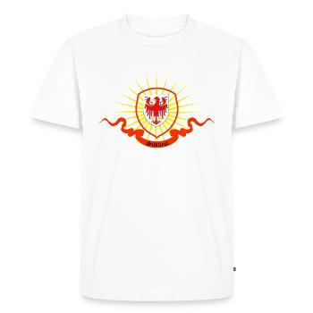 T-shirt tyrol du Sud - T-shirt Premium bio Homme - blanc - Devant - Nico (187cm)