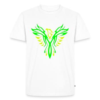 aigle - T-shirt Premium bio Homme - blanc - Devant - Nico (187cm)