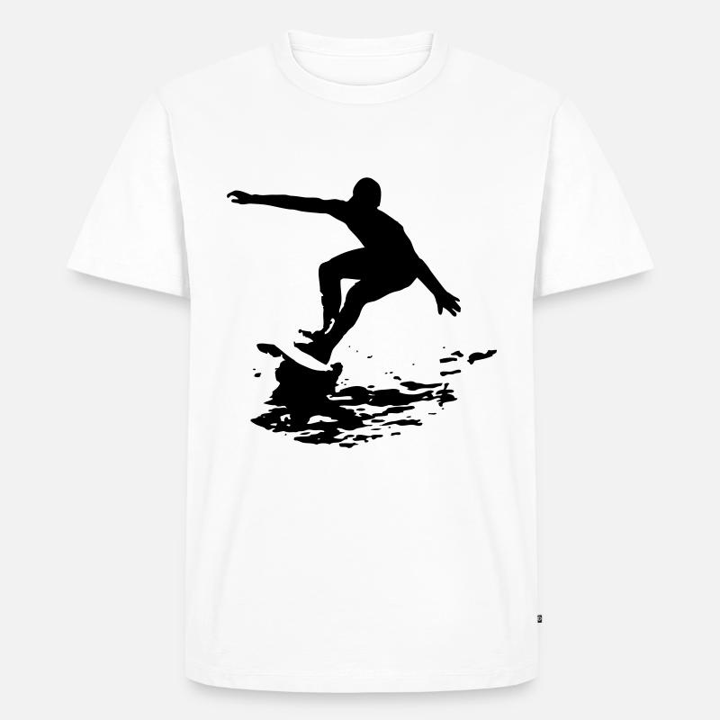 surfing_design - Männer Premium Bio T-Shirt - undefined