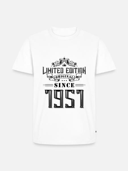 Édition limitée 1951 - T-shirt Premium bio Homme - blanc