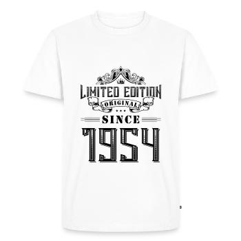 Édition limitée 1954 - T-shirt Premium bio Homme - blanc - Devant - Nico (187cm)