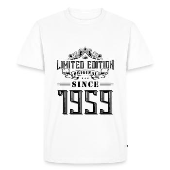 Édition limitée 1959 - T-shirt Premium bio Homme - blanc - Devant - Nico (187cm)