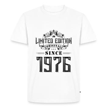 Édition limitée 1976 - T-shirt Premium bio Homme - blanc - Devant - Nico (187cm)