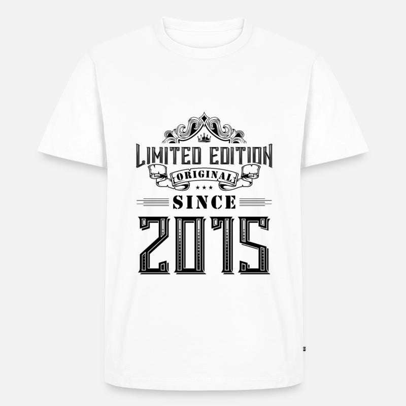 2015 limited edition - Männer Premium Bio T-Shirt - Weiß
