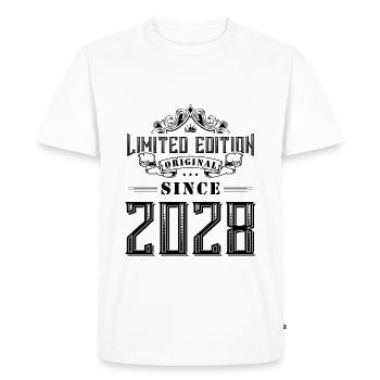 2028 limited edition - Men's Premium Organic T-Shirt - white - Front - Nico (187cm)