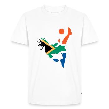 South_africa - T-shirt Premium bio Homme - blanc - Devant - Nico (187cm)