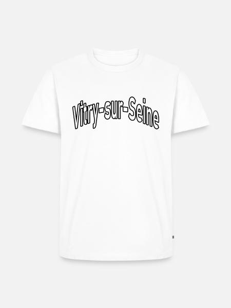 Vitry sur Seine - Men's Premium Organic T-Shirt - white