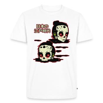Japan's Edo period, the fate of the samurai - Men's Premium Organic T-Shirt - white - Front - Nico (187cm)