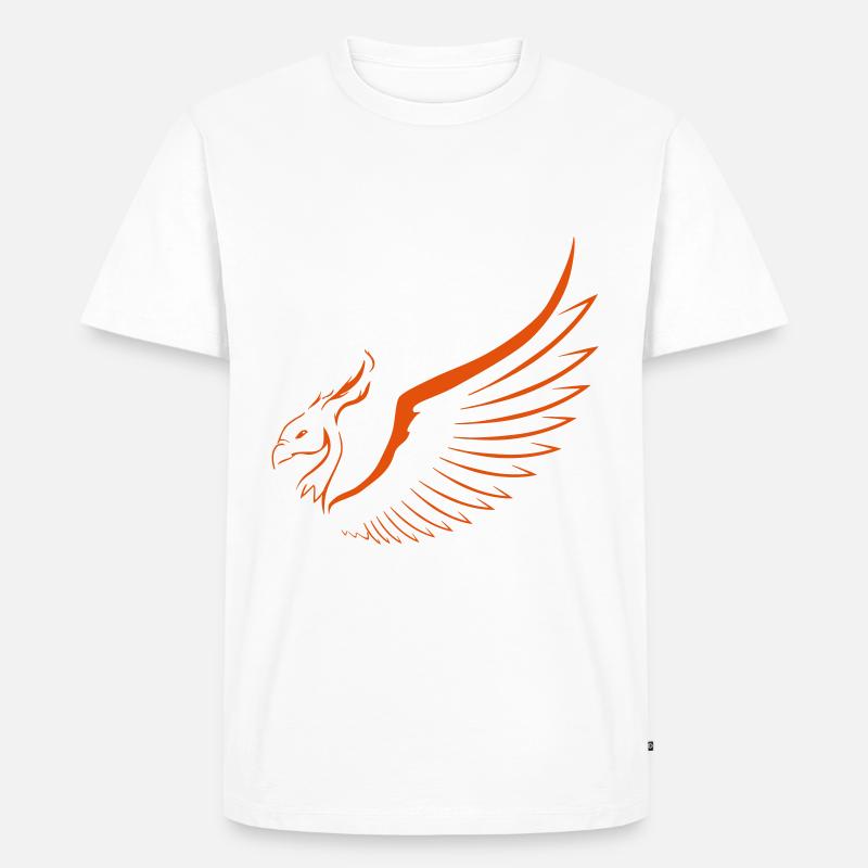 Phenix - Männer Premium Bio T-Shirt - Weiß