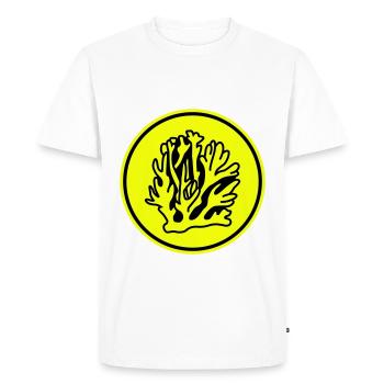 Coral Ocean - Men's Premium Organic T-Shirt - white - Front - Nico (187cm)