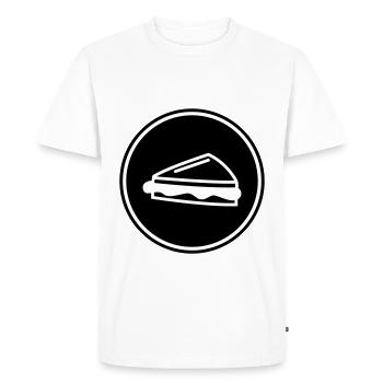Sandwich - T-shirt Premium bio Homme - blanc - Devant - Nico (187cm)