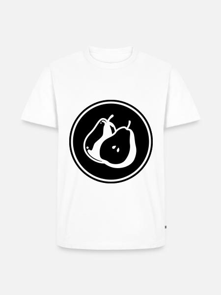 Pear Fruit - Men's Premium Organic T-Shirt - white