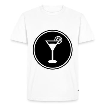 Tequilla alcohol - Men's Premium Organic T-Shirt - white - Front - Nico (187cm)