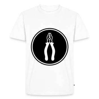 Artisans Tongs - T-shirt Premium bio Homme - blanc - Devant - Nico (187cm)
