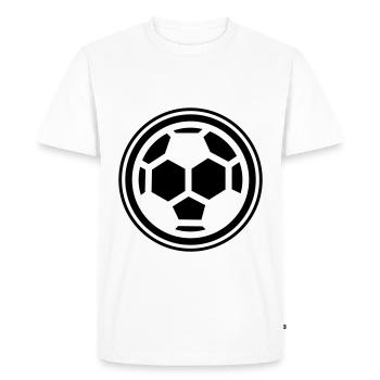 Soccer soccer - T-shirt Premium bio Homme - blanc - Devant - Nico (187cm)